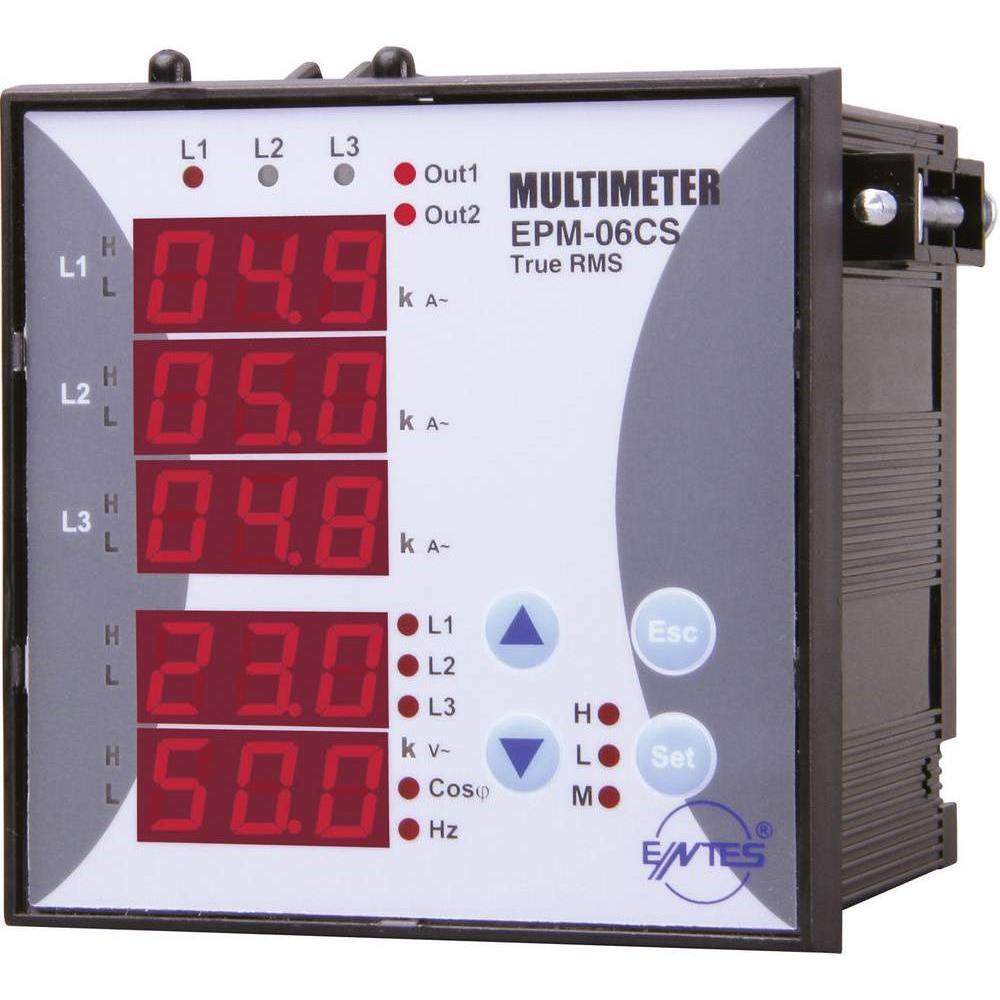 Entes, Multimeter, EPM-06CS-96 Programmierbares 3 (CAT III 300V)