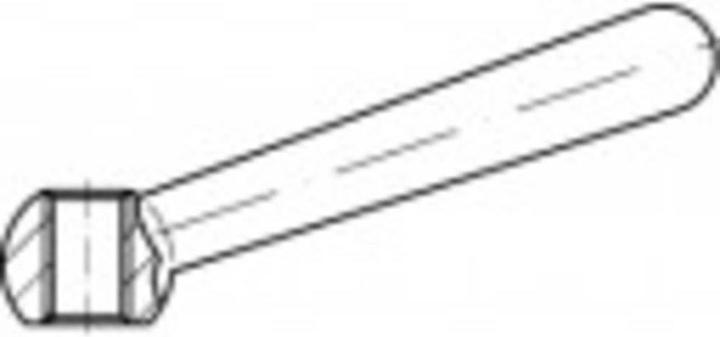 Produktbild Toolcraft Kegelgriffe DIN 99 Stahl 10 St (10 Stk.)