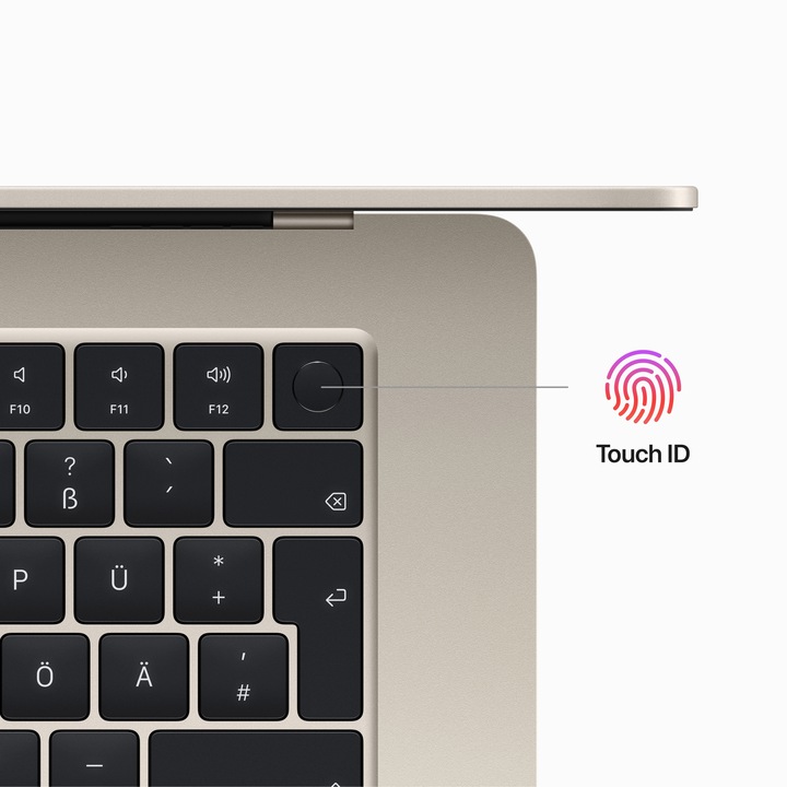 Actual product image Apple MacBook Air – 2023 (15", M2, 16 GB, 1000 GB, DE)