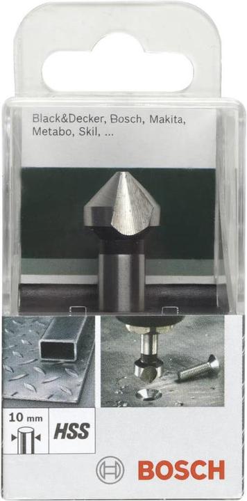 Actual product image Bosch Zubehör Countersink HSS 3-cutting edges, DIN 335 D= 10.4 mm M 5 (6 mm)