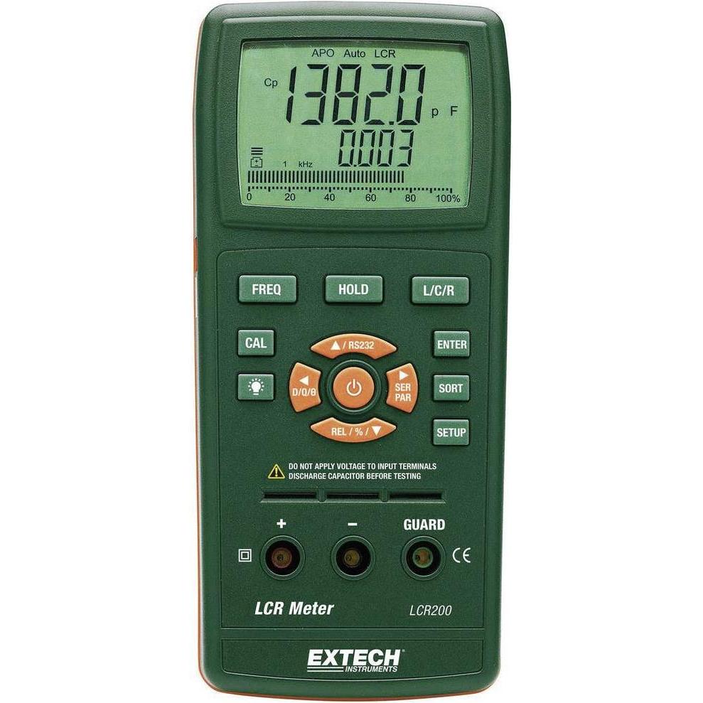 Thumbnail - Extech, Multimeter, Komponententester digital LCR2 (CAT I)