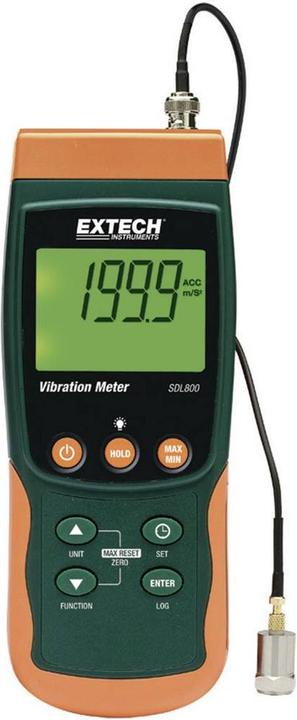 Actual product image Extech Vibration meter SDL800 Â±5 %