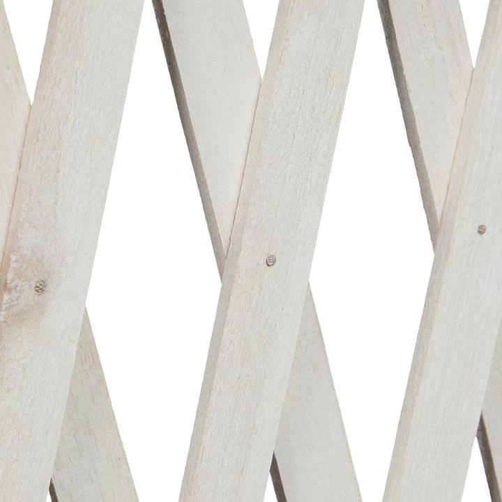 Actual product image Relaxdays Extending Wooden Lattice (3 cm, 20 cm)