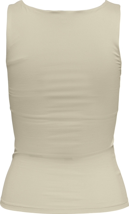 Actual product image Only Plain top without sleeves (M)