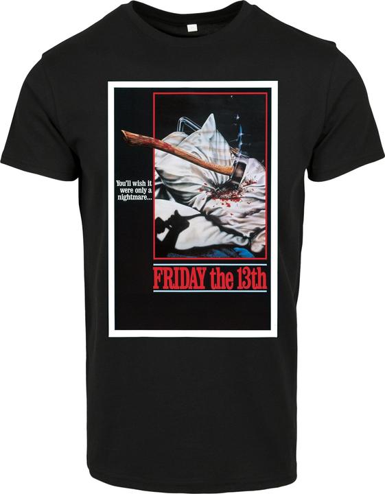 Actual product image Merchcode Friday 13th Poster Tee - 17548 (XS)