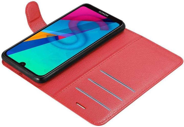 Actual product image Cadorabo Book with stand function cover (Honor 8s, LG G8s)
