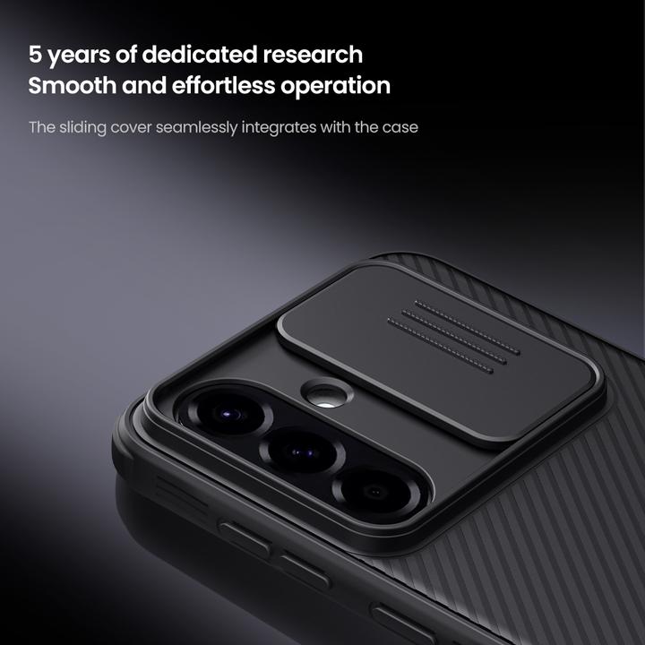 Actual product image Nillkin Back panel cover Samsung - CamShield PRO Magnetic Hard Case for Samsung Galaxy A56 5G Black (Samsung Galaxy A56 5G)