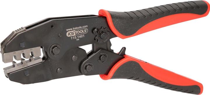 Actual product image KS Tools Crimping pliers for DEUTSCH DT and DEUTSCH DTM, Ø 0.75/1.0/1.5 mm² (220 mm)