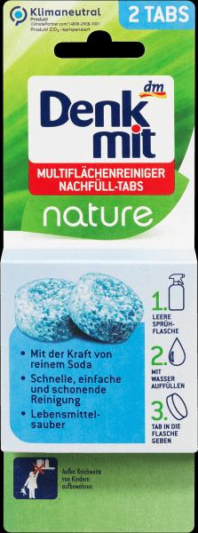 Produktbild dm Denkmit Multiflächenreiniger Nachfüll-Tabs nature