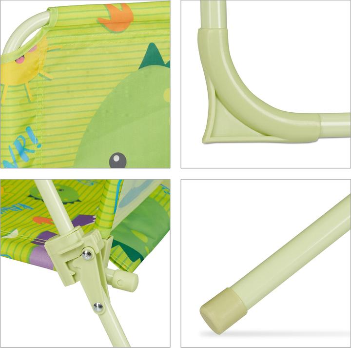 Image du produit Relaxdays Ensemble de meubles pour enfants, chaises pliantes et table