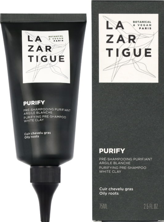 Produktbild Lazartigue Purify Pre Shampooing (75 ml, Flüssiges Shampoo)