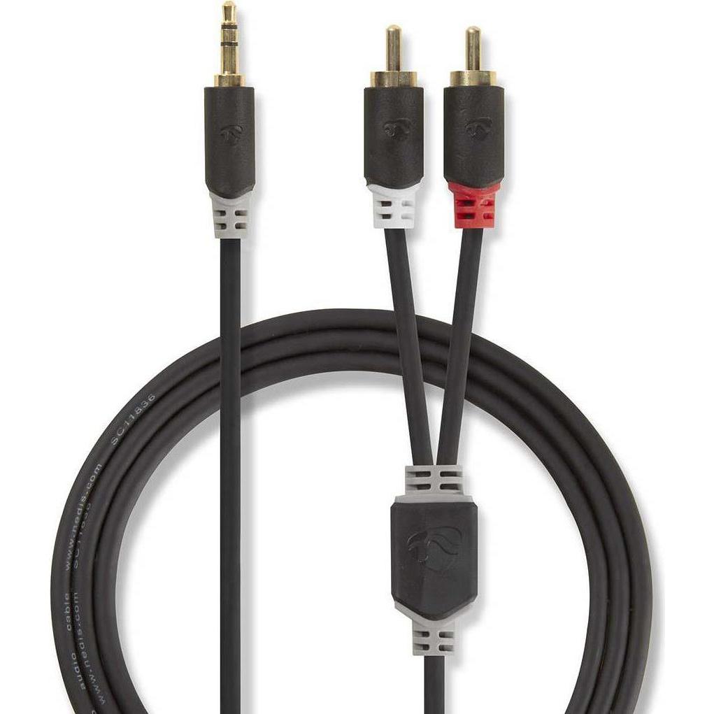 Nedis Audiokabel Stereo Klinkenstecker 3.5 mm (10 m, 3.5mm Klinke (AUX)), Audio Kabel