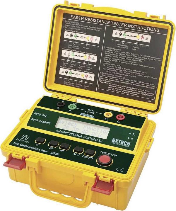Produktbild Extech GRT300 Erdungsprüfgeräte-Kit f (CAT IV 300V)