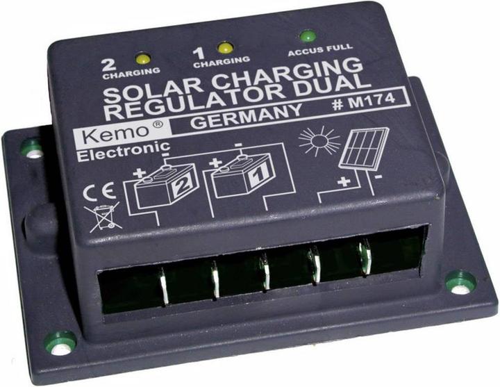 Kemo Laderegler Dual M174 Serie 12