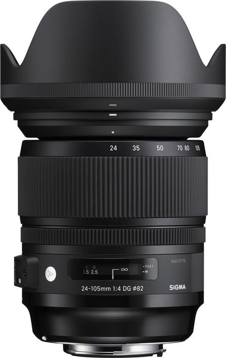 Sigma 24-105mm, f/4 DG OS HSM ART, Canon EF (Canon EF-S, Canon EF, Vollformat)