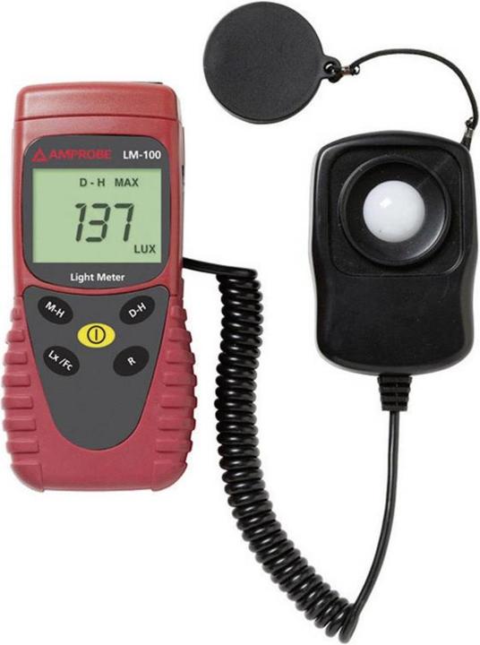 Luxmeter LM-100 · 9 V Batterie · Bedienungsanleitung.