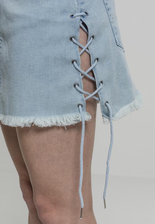 Produktbild Urban Classics Ladies Denim Lace Up Skirt (S)