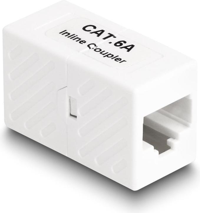 Immagine prodotto Delock Adattatore da jack RJ45 a jack RJ45 Cat.6A UTP bianco (Accoppiamento di rete)