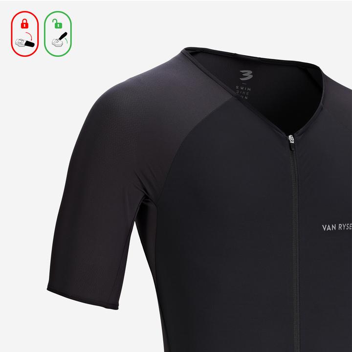 Actual product image Van rysel Triathlon suit short distance men's short sleeve (S)