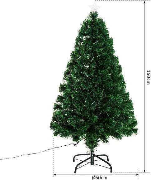 Actual product image Homcom Christmas tree (150 cm)
