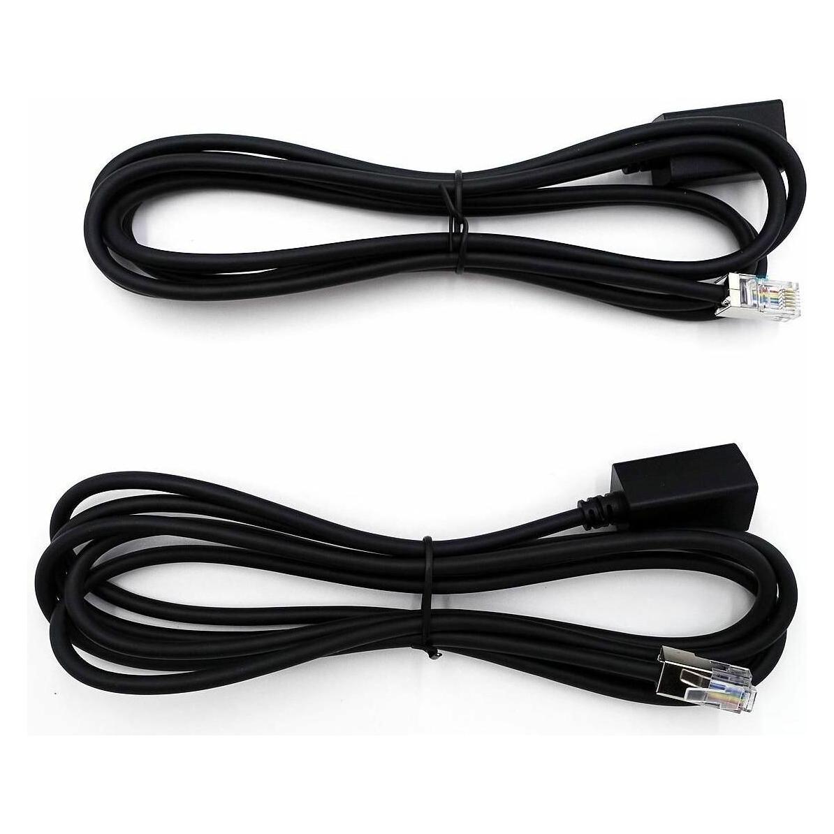 HP Poly External Mic Cable Extender Kit - A pair of dongles that allow extending the Expansion Mic, 