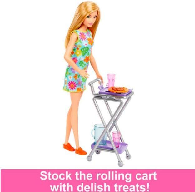 Actual product image Barbie - Catering speelset - keukenavonturen - Modepop