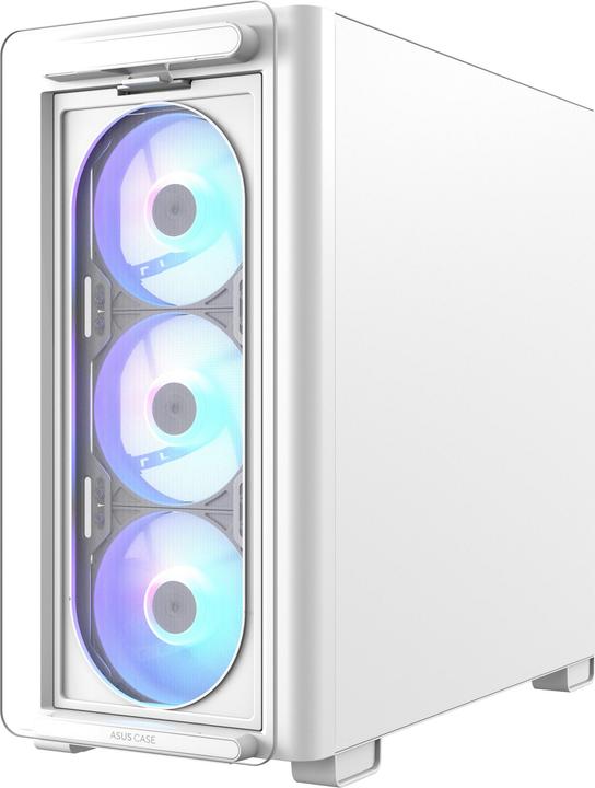 Actual product image ASUS Go A23 PLUS TG ARGB WHITE (mATX, Mini-ITX)