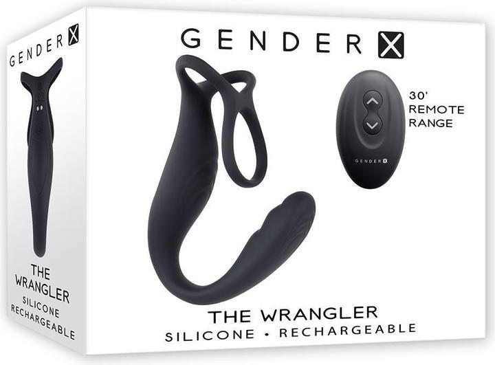 Actual product image Gender X Evolved Der Wrangler 3in1 Analvibrator