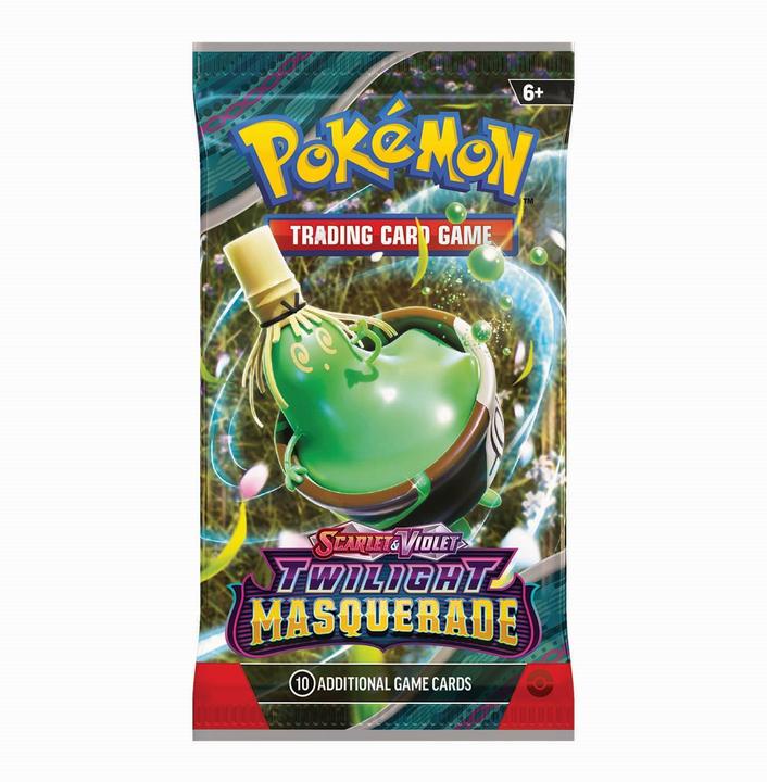 Produktbild Pokémon Twilight Masquerade (Englisch, Booster Pack)
