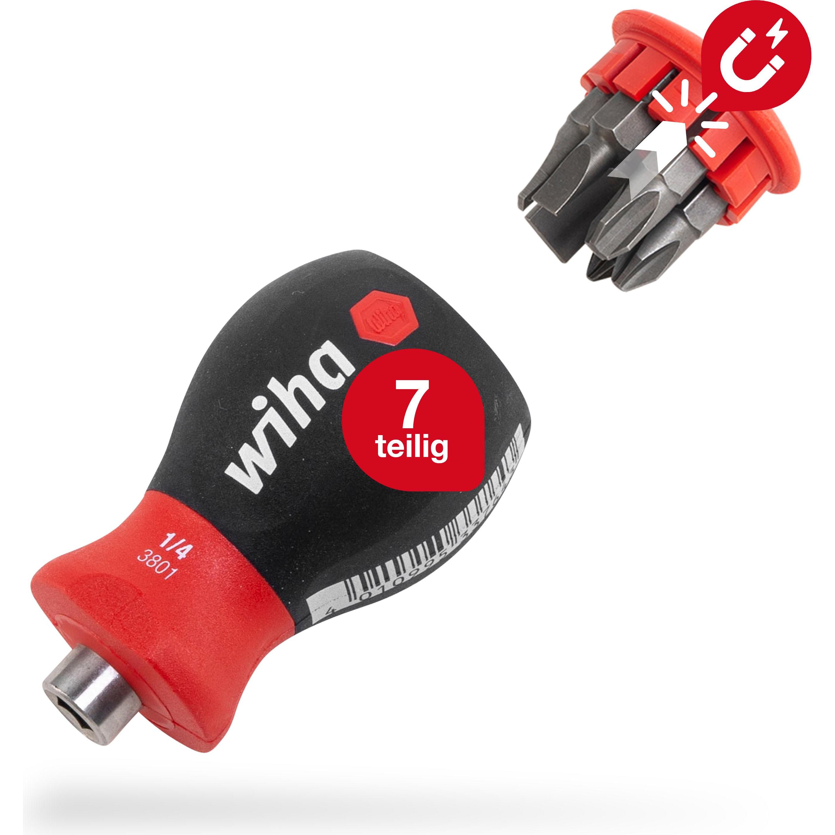 Wiha, Schraubenzieher, Stubby (Kreuzschlitz, Schlitz)