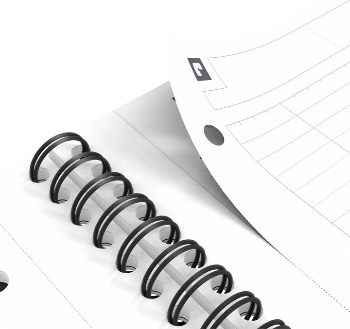 Produktbild Oxford Notizbuch (A4, Liniert, Harter Einband)