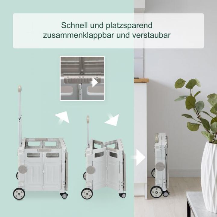 Image du produit Relaxdays Einkaufstrolley