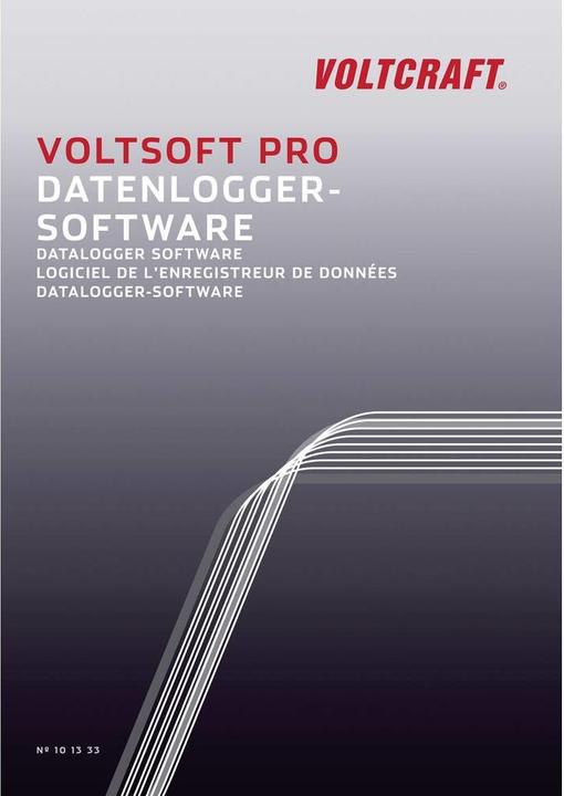 Produktbild Voltcraft VoltSoft PRO Datenlogger-Softw