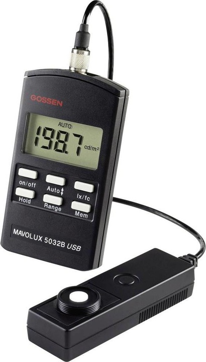 Actual product image Gossen Luxmeter MAVOLUX 5032 C USB Calibrated n