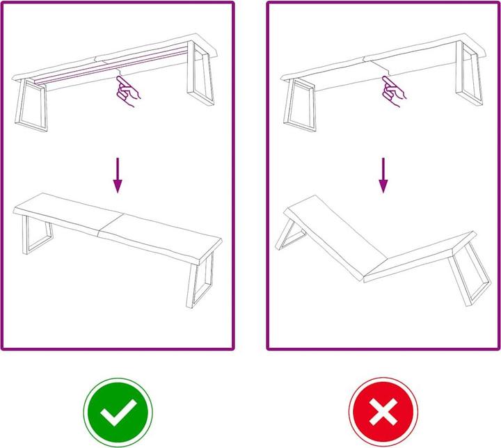 Image du produit vidaXL Tischplatte (160 x 40 cm)