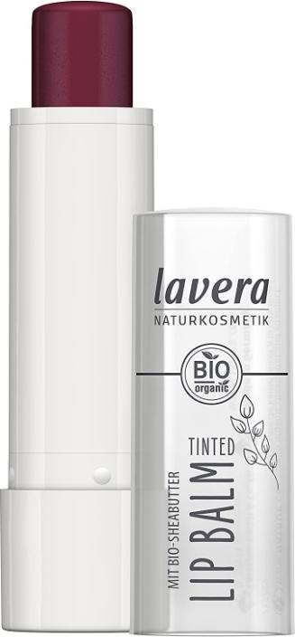 Produktbild Lavera Getönter BIO-Lippenbalsam N°04 Deep Plum - 4,5g -