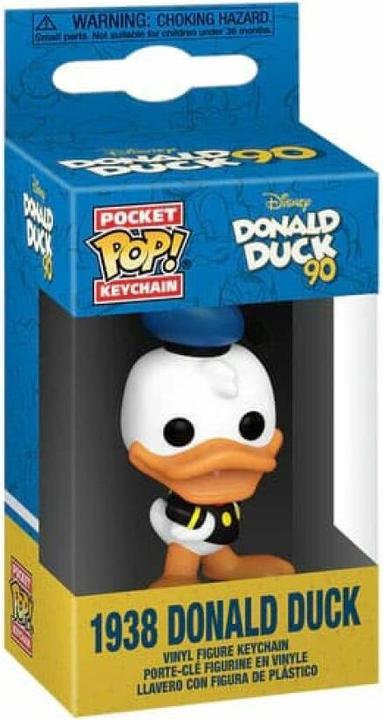 Produktbild Funko DONALD DUCK 90TH - Pocket Pop Keychains - Donald Duck (1938)