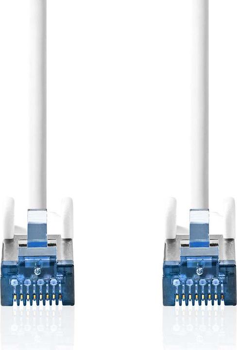 Produktbild Nedis CAT6a-Netzwerkkabel | S/FTP | RJ45 Stecker | RJ45 Stecker | 0.25 m | Snagless | Rund | LSZH | (S/FTP, CAT6a, 0.25 m)