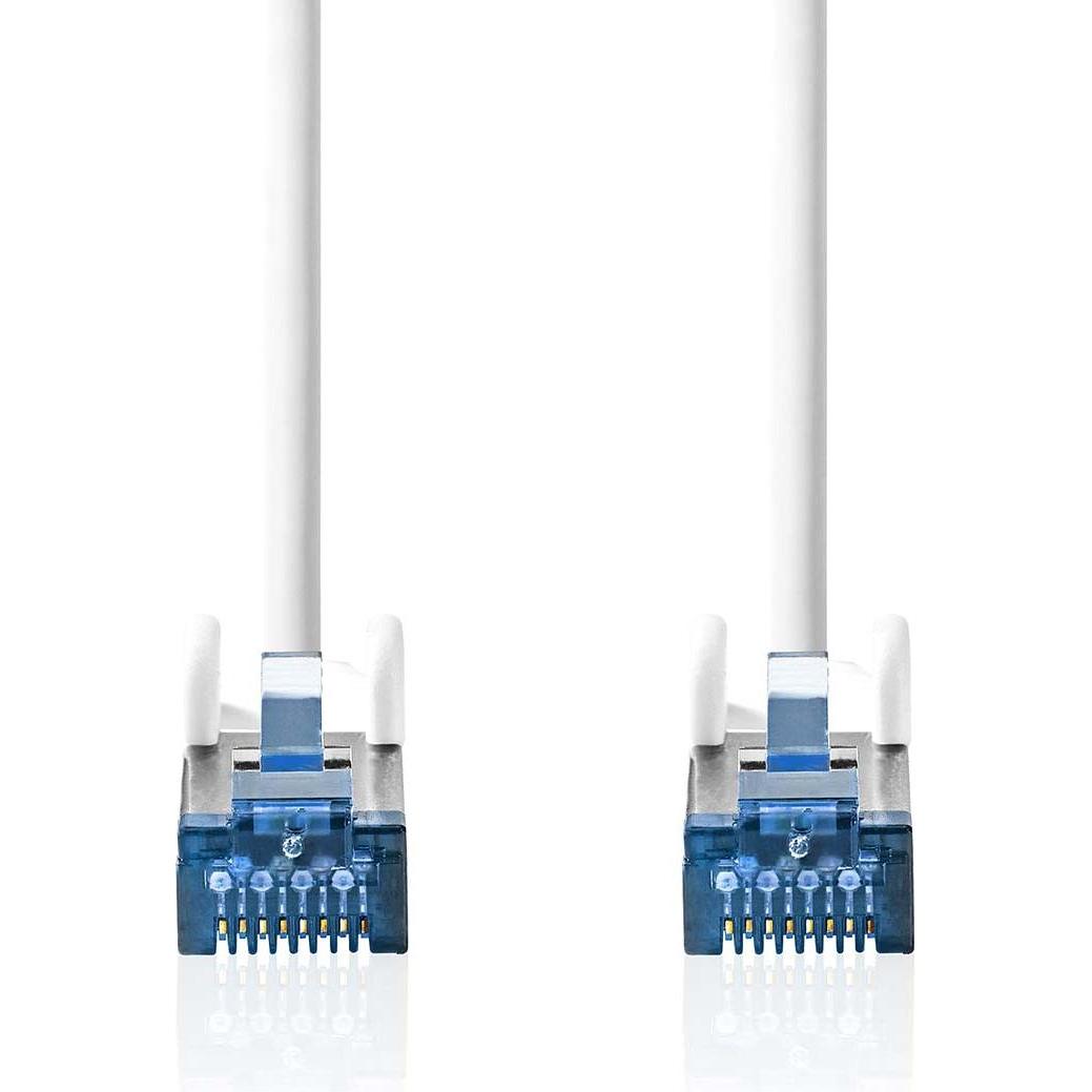 Thumbnail - Nedis CAT6a-Netzwerkkabel S/FTP RJ45 Stecker RJ45 Stecker 0.25 m Snagless Rund LSZH (S/FTP, CAT6a, 0.25 m), Netzwerkkabe...