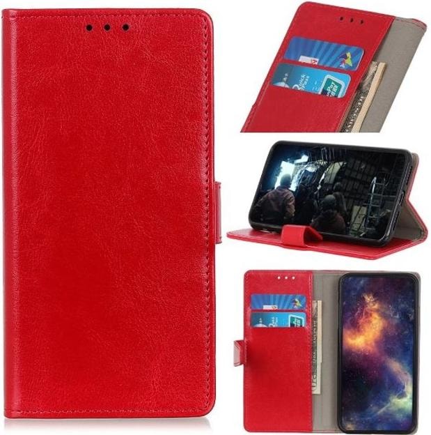 Produktbild MU Classic Crazy Horse Leder Bookcover Series (Xiaomi Redmi Note 8T)