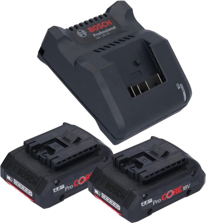 Produktbild Bosch Professional Bosch GKM 18V-50 Professional Akku Metall Handkreissäge 18 V 136 mm Brushless + 2x ProCORE Akku 4,0