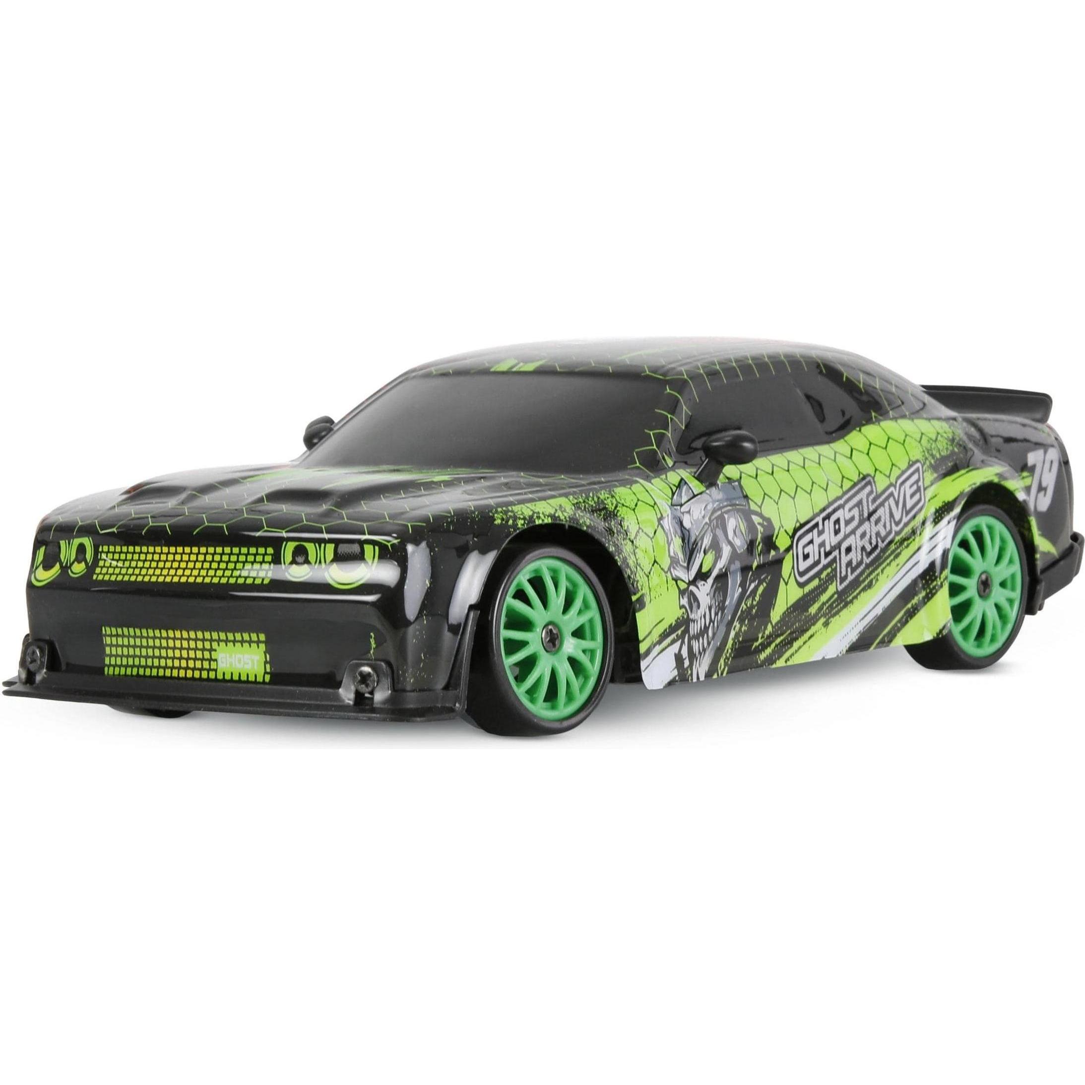 Amewi Drift Sport Muscle Car 4WD 1:24 RTR grün (RTR pronto all'uso)
