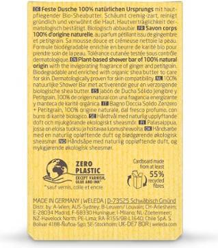 Produktbild Weleda Shower Bar Ginger + Petitgrain