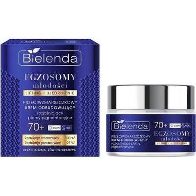 Bielenda, Crema viso, Egzosomy Młodości przeciwzmarszczkowy krem do twarzy 70+ na dzień i noc 50ml (50 ml, Crema da giorno, Crema notte)