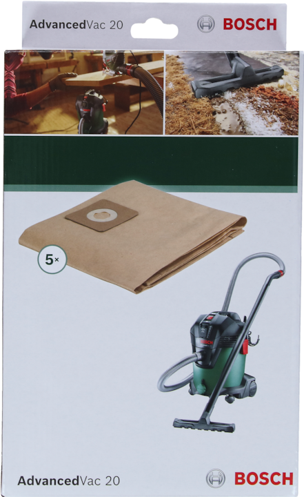 Produktbild Bosch Zubehör Papierstaubbeutel (5 x)