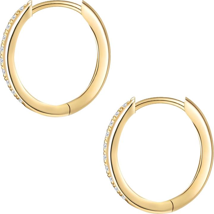 Produktbild Glanzstücke München Damen Sterling Silber Zirkonia gelbgold - 31954 (Sterling Silber)