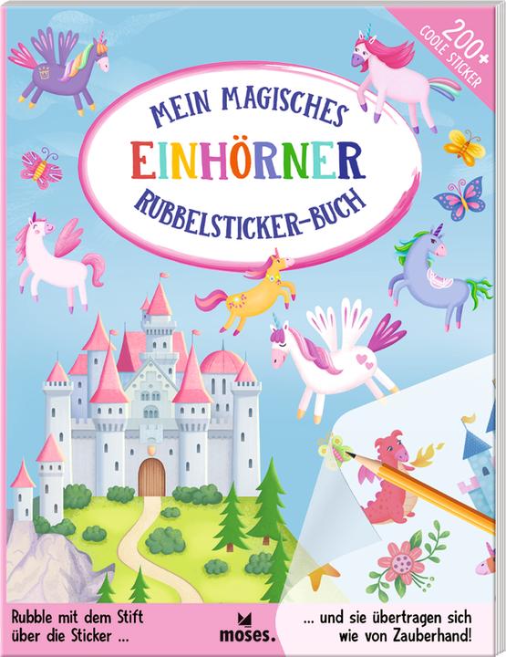 Actual product image My Magic Scratch Book Unicorns