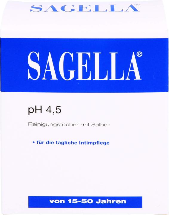 Produktbild Sagella Reinigungstücher, 10 St TUE (Intimtücher)