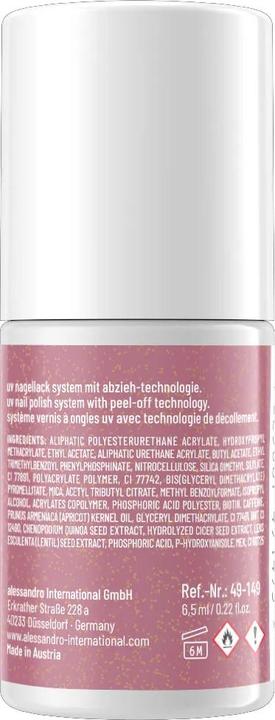 Actual product image Alessandro ALESSAN Striplac UV Colour Urb Blu 6.5ml (149, UV gel varnish)