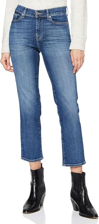 7 For All Mankind Dames De Straight Crop Jeans (25)